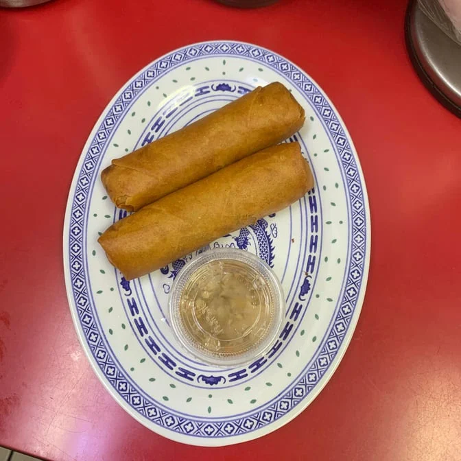 Lumpiang Shanghai — crispy fried pork spring rolls
